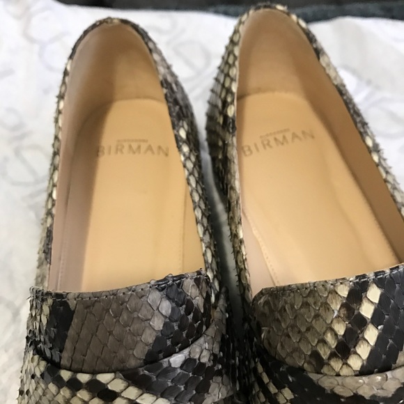 Very new Alexandre Birman snakeskin women's shoes. - Picture 2 of 3